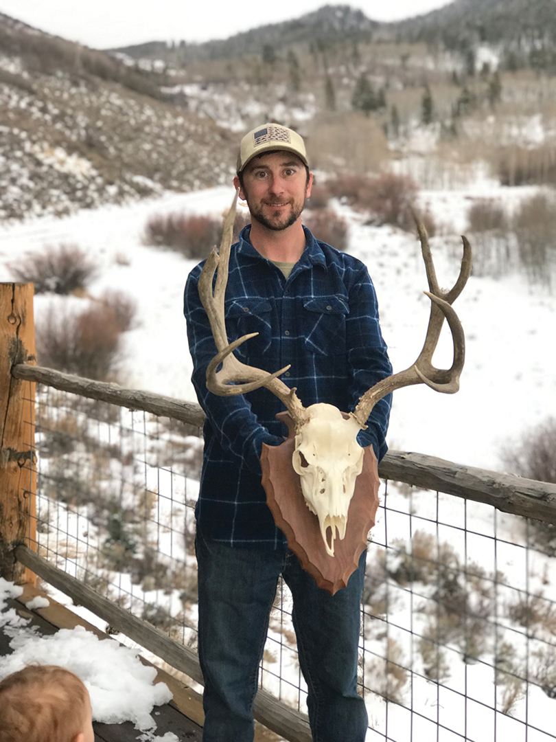 Matt Church shot this mature buck on a solo hunt in Wyoming.
